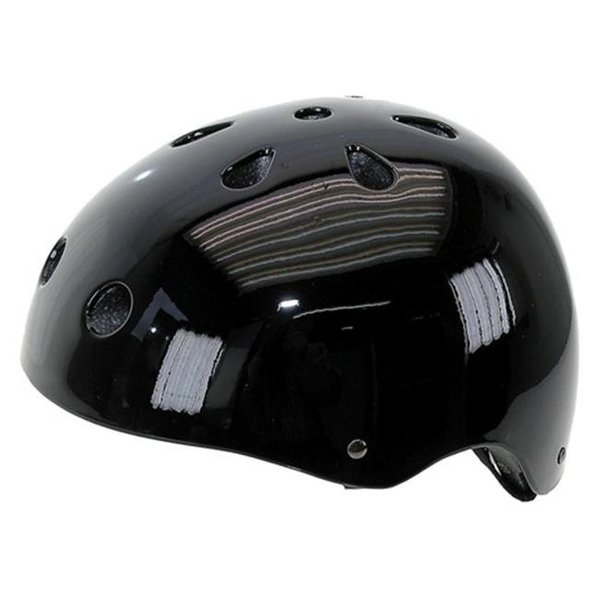 Ventura Ventura 731182 Gloss Black Freestyle Helmet Medium 731182